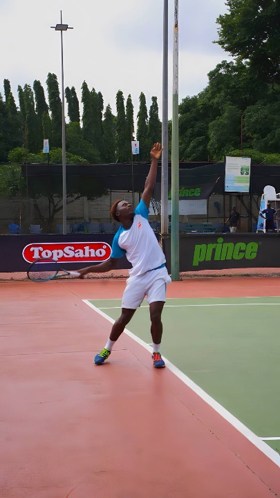 Thomas Kokou Ametowossi, tennis player from Kara, Togo